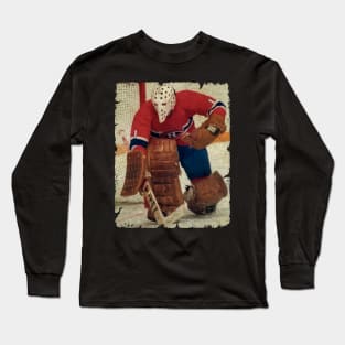 Michel Bunny Larocque - Montreal Canadiens, 1980 Long Sleeve T-Shirt